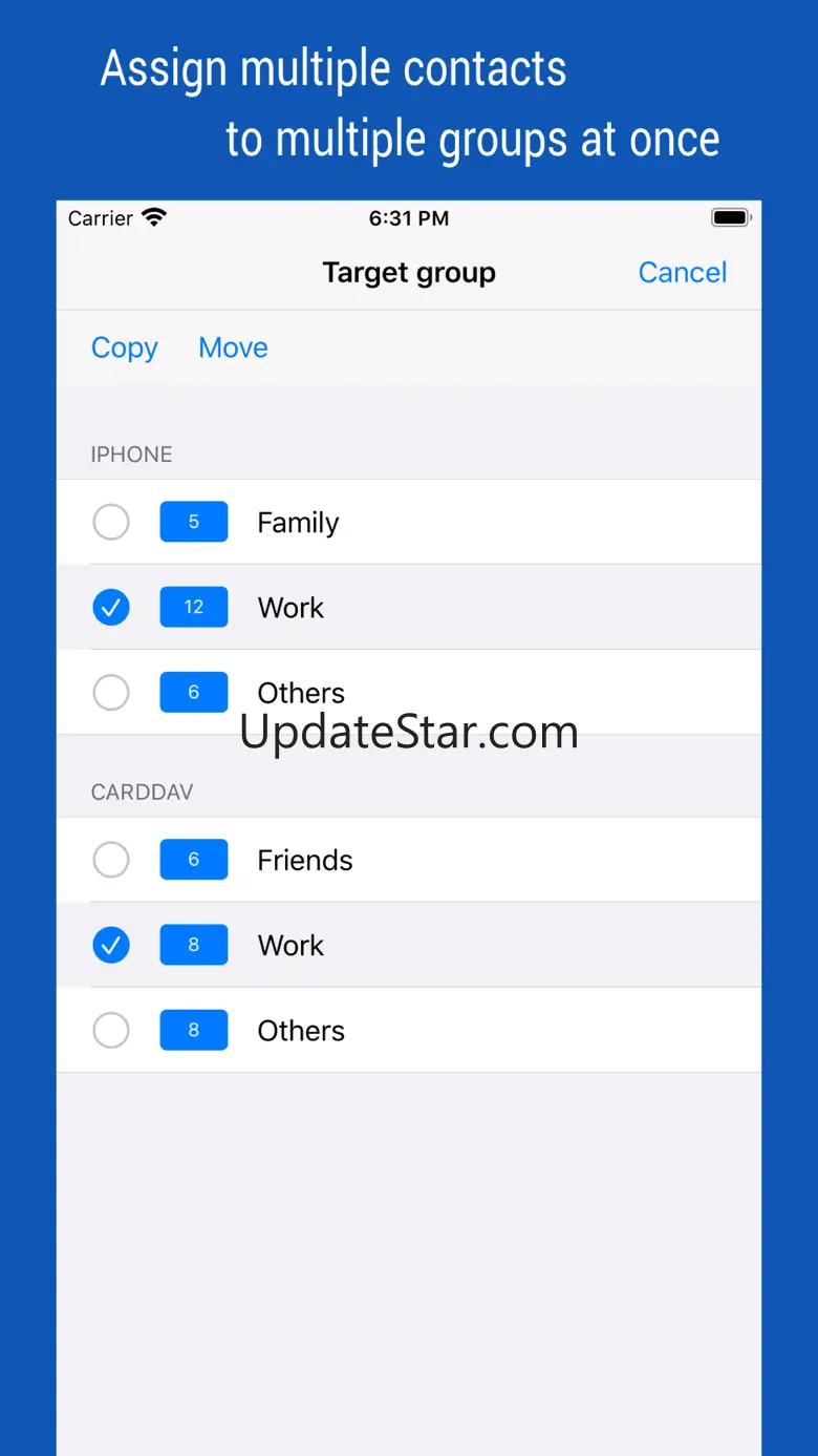 iContacts+: Contact Group Tool 4.37