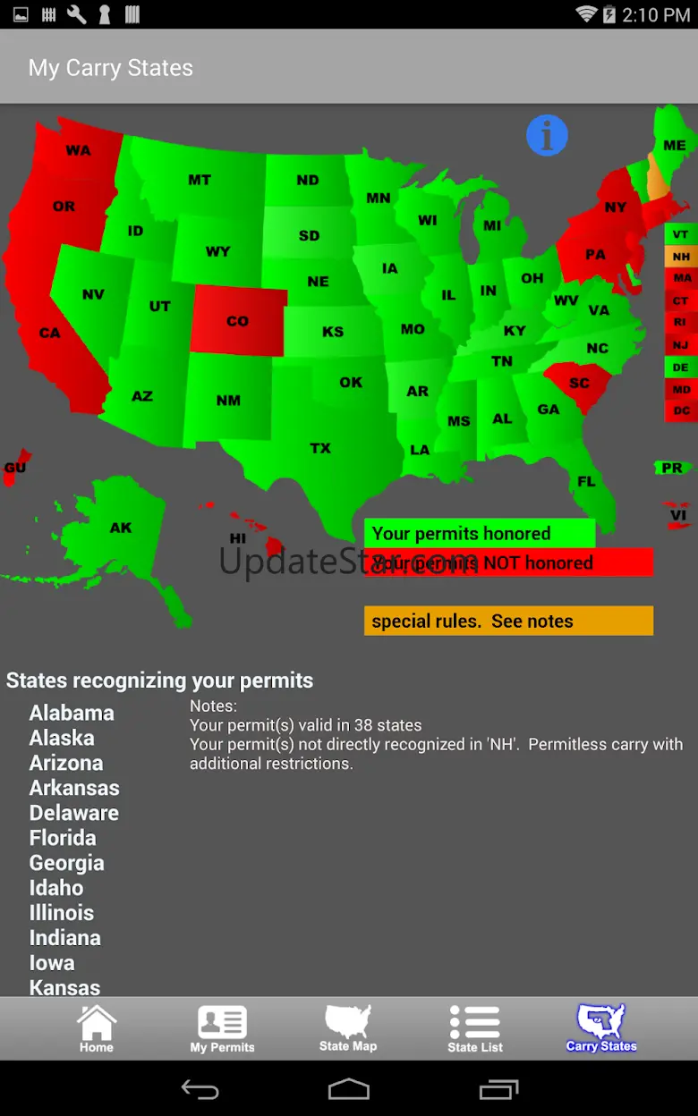 CCW – Concealed Carry 50 State 4.1.1