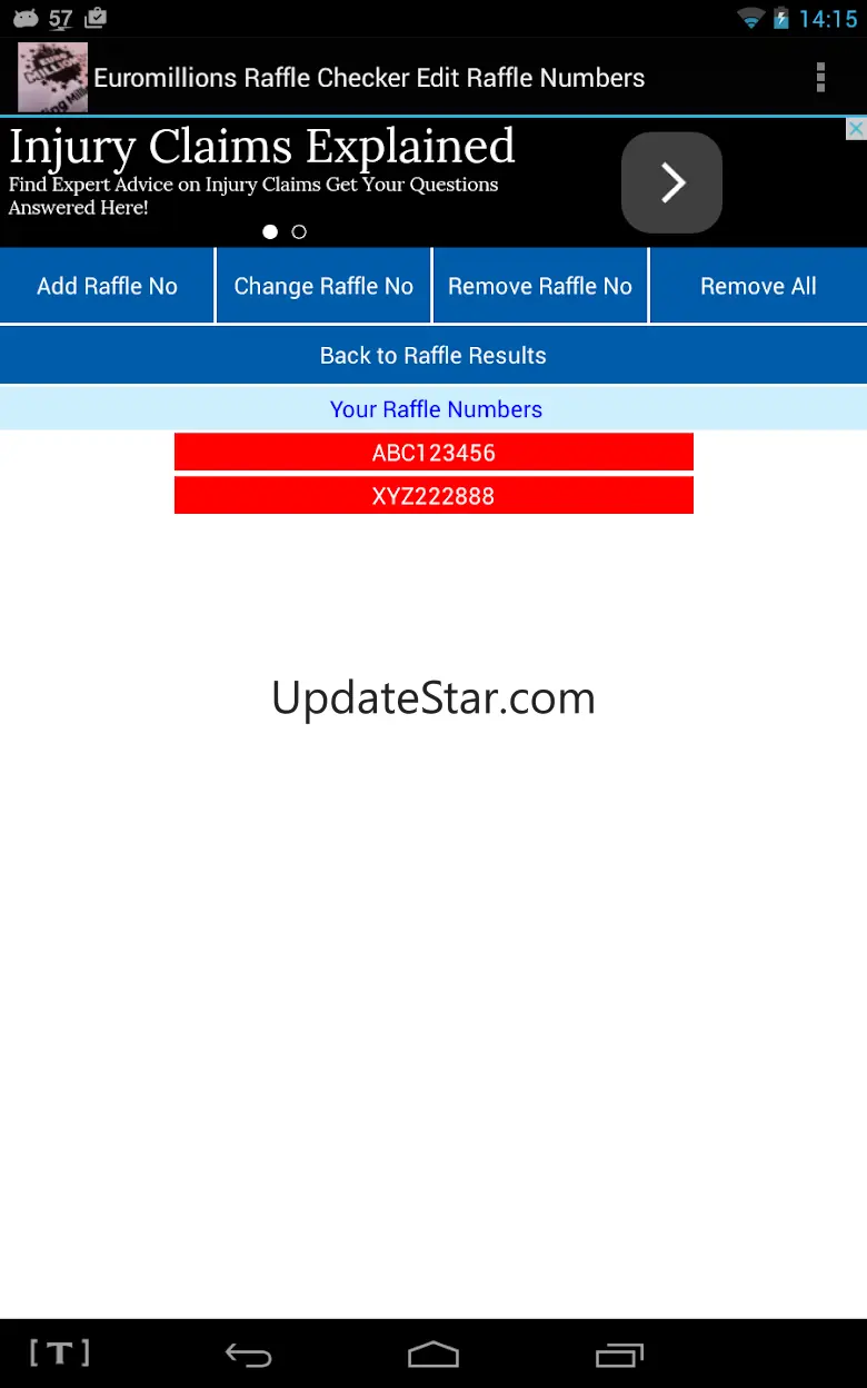 Euromillions Checker 35