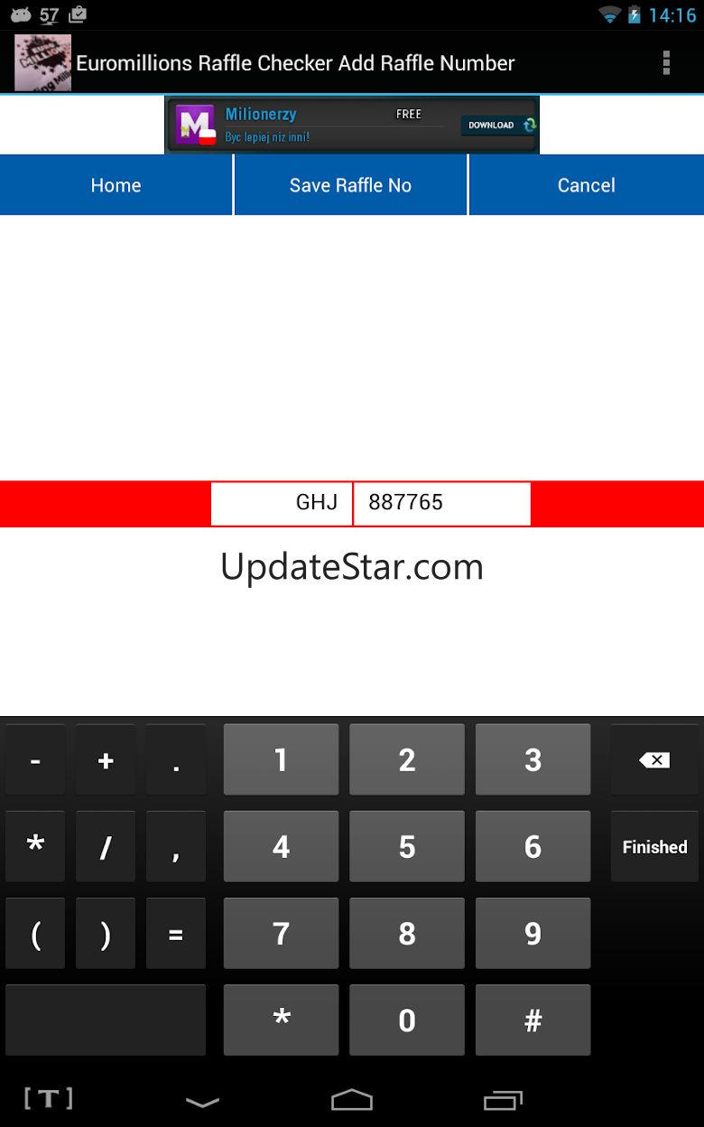 Euromillions Checker 35
