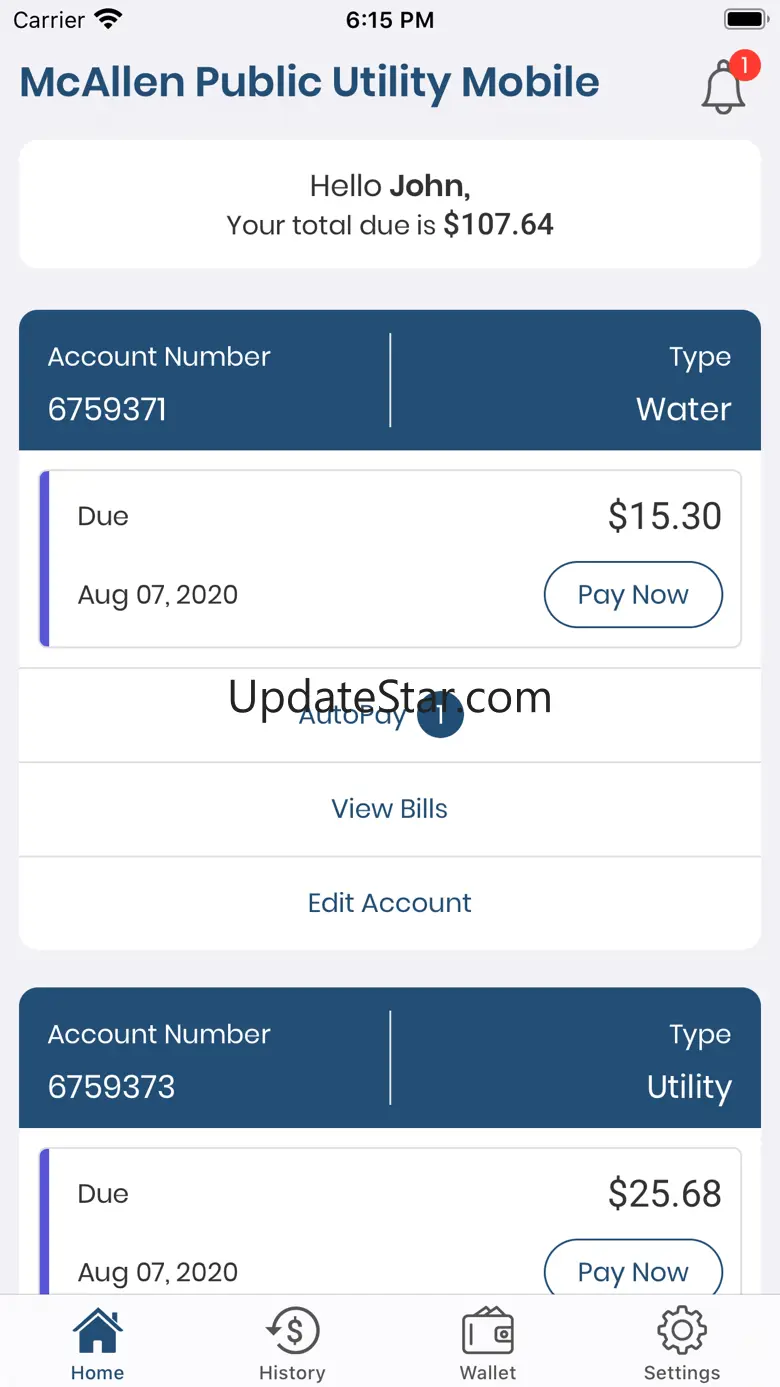 McAllen Public Utility Mobile 3.4.1