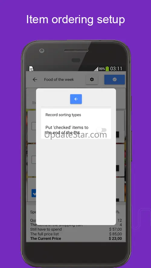 Shopping List Calculate Price 0.0.192