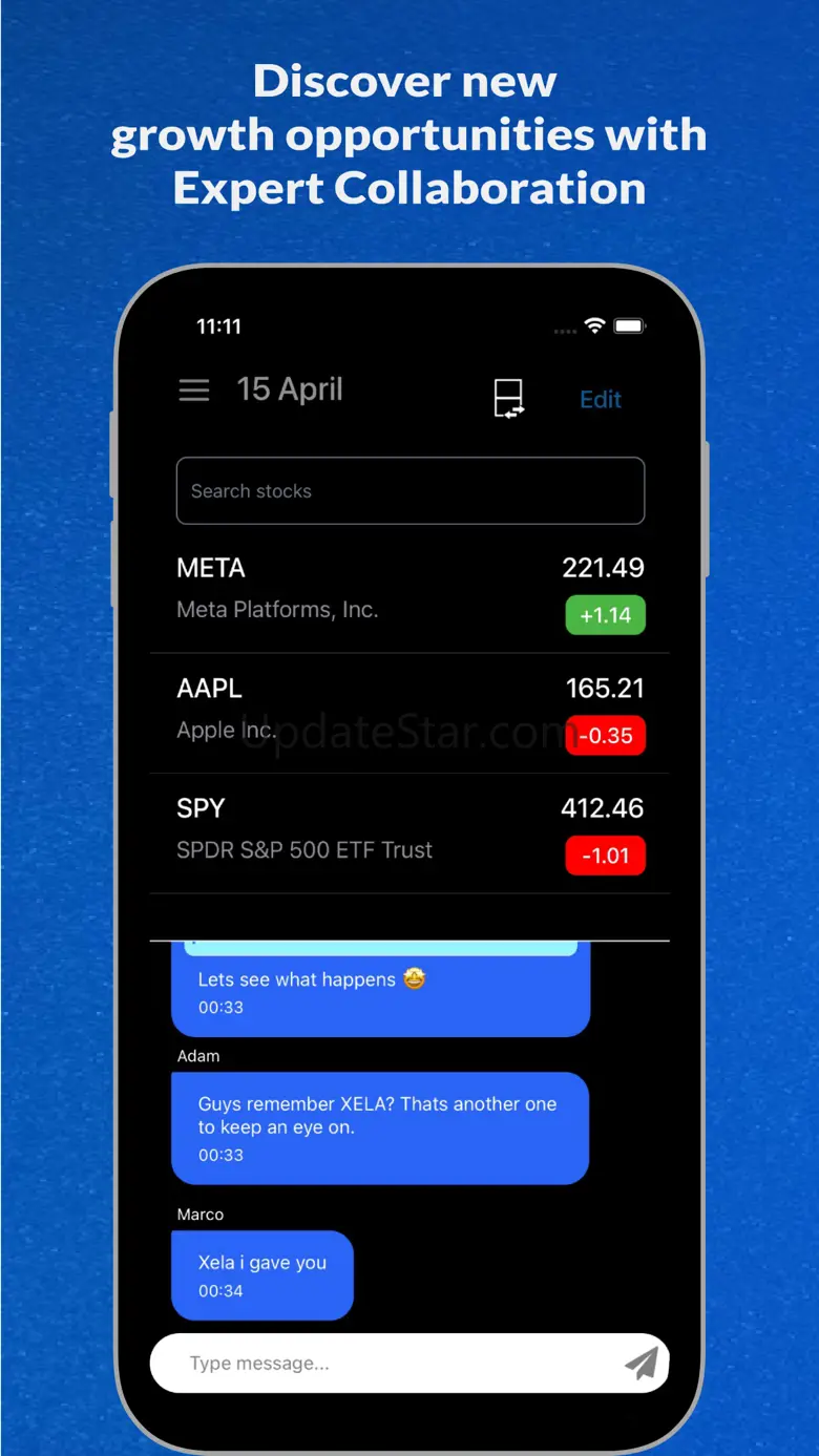 Chat Stocks: Community Power 6.1
