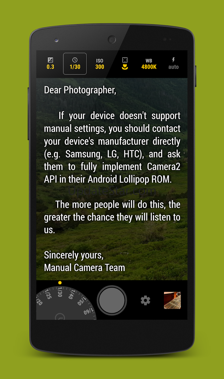 Manual Camera 3.8