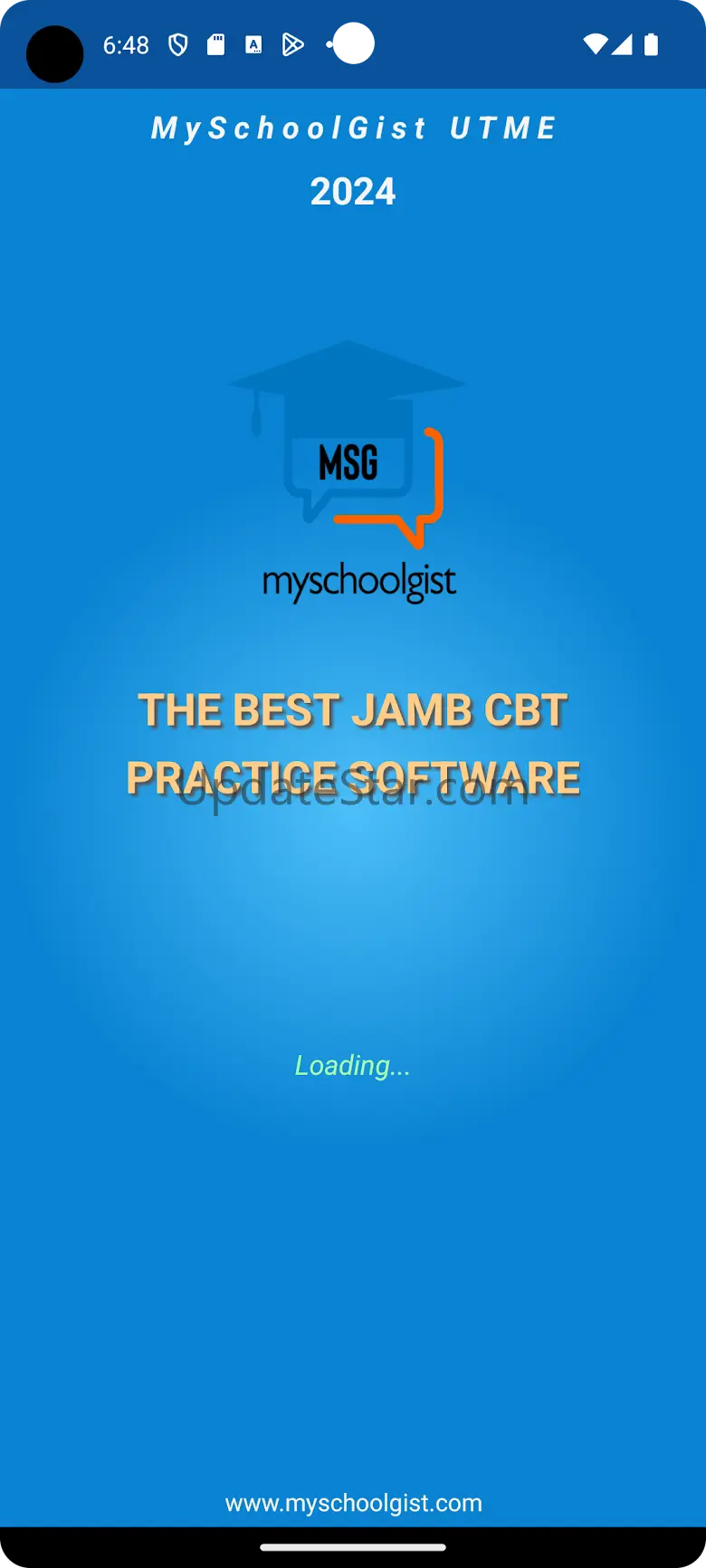 MySchoolGist CBT Practice 2024 2.06