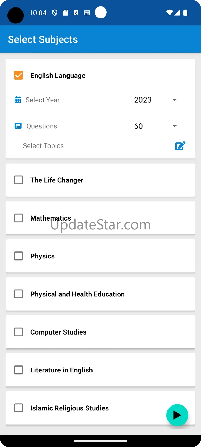 MySchoolGist CBT Practice 2024 2.06