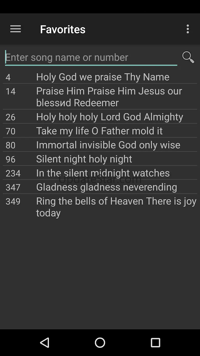 Christian English Hymns 1.0