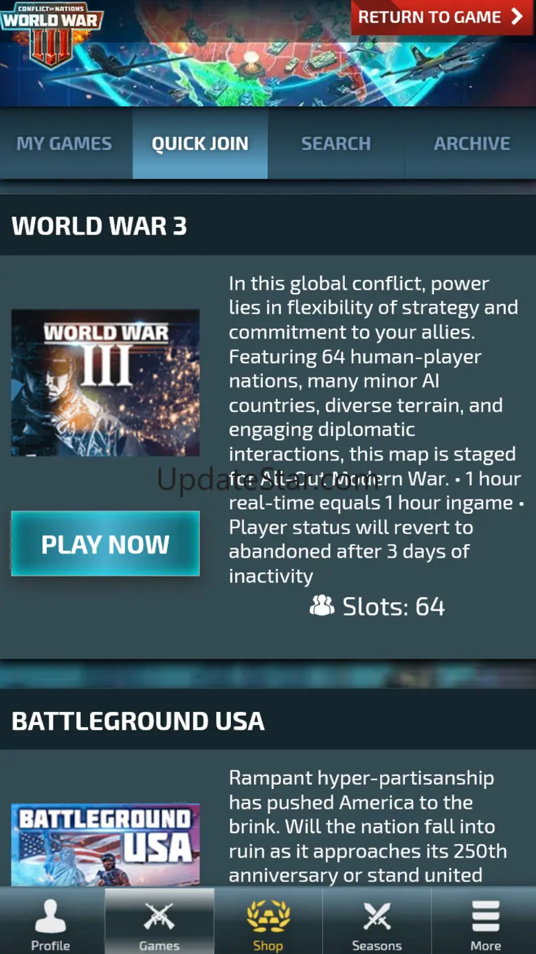 Conflict of Nations: WW3 0.167