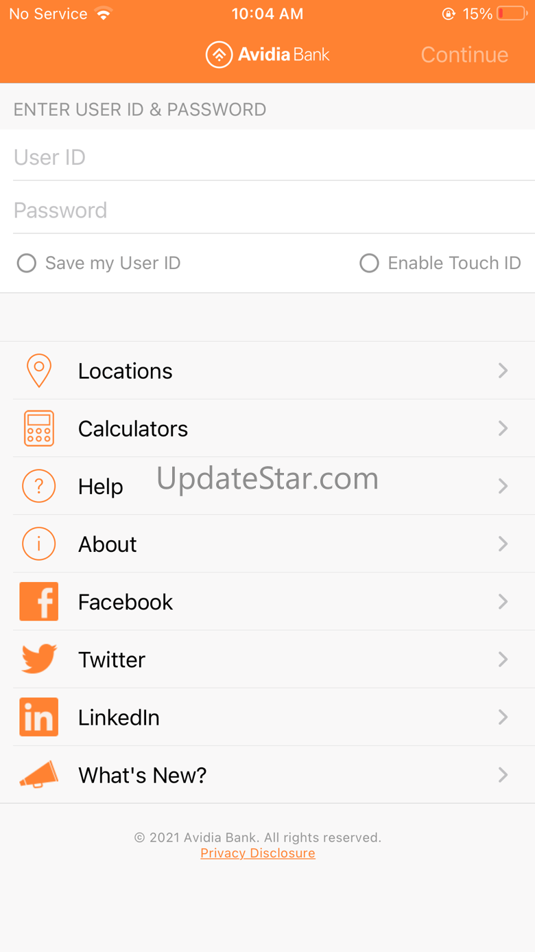 Avidia Bank 6.0.5905