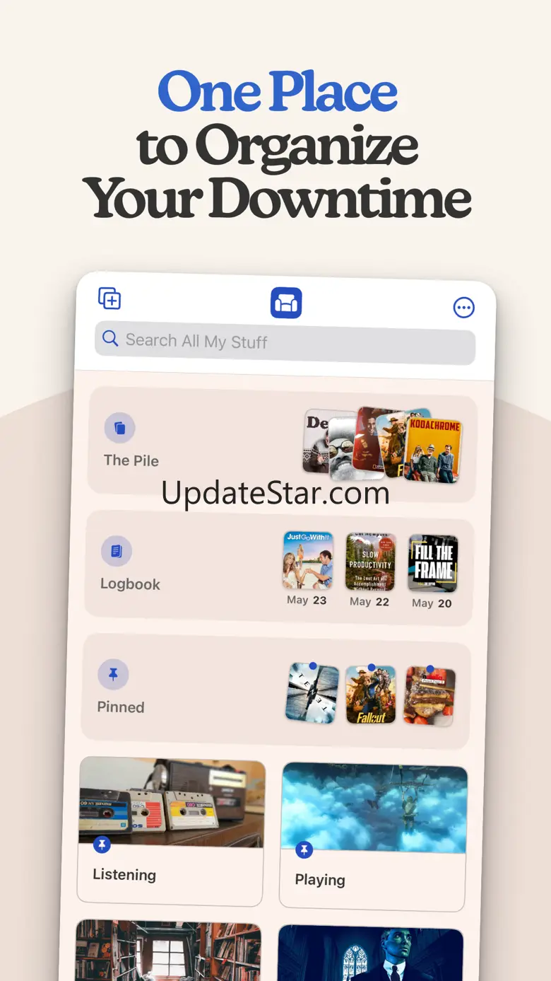 Sofa: Downtime Organizer 4.0.7