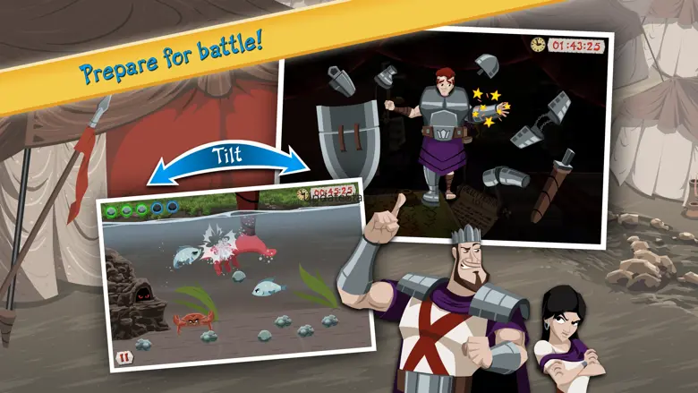 David vs Goliath - Bible Story 1.0.9