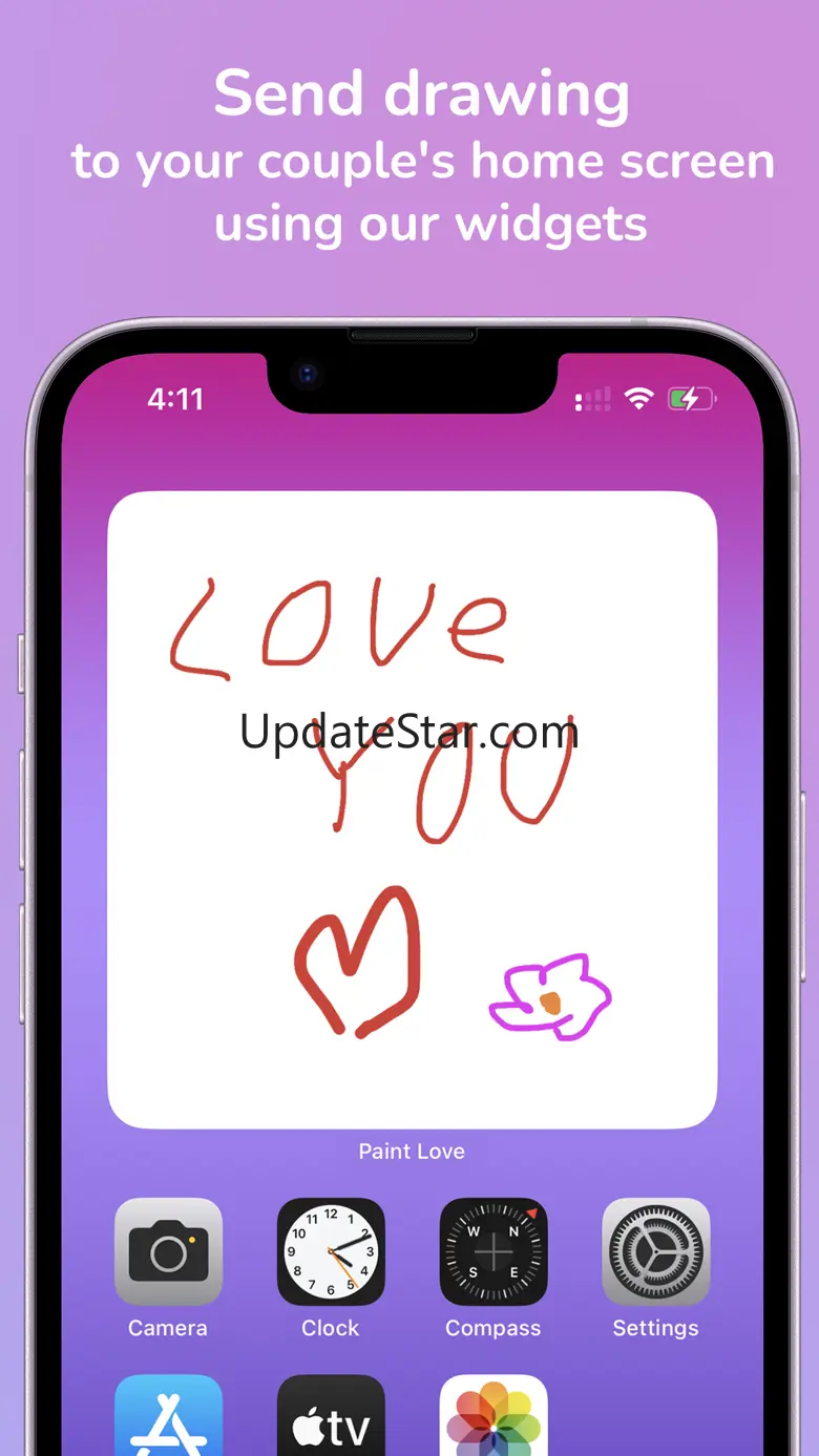 Paint Love - widget for couple 1.8.1