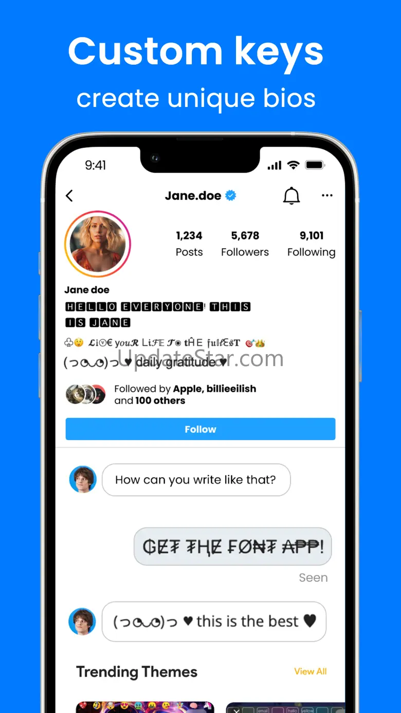 Fonts for iPhones - Cool Fonts 5.5