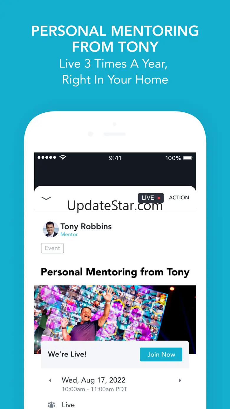 Tony Robbins Arena 8.165.15