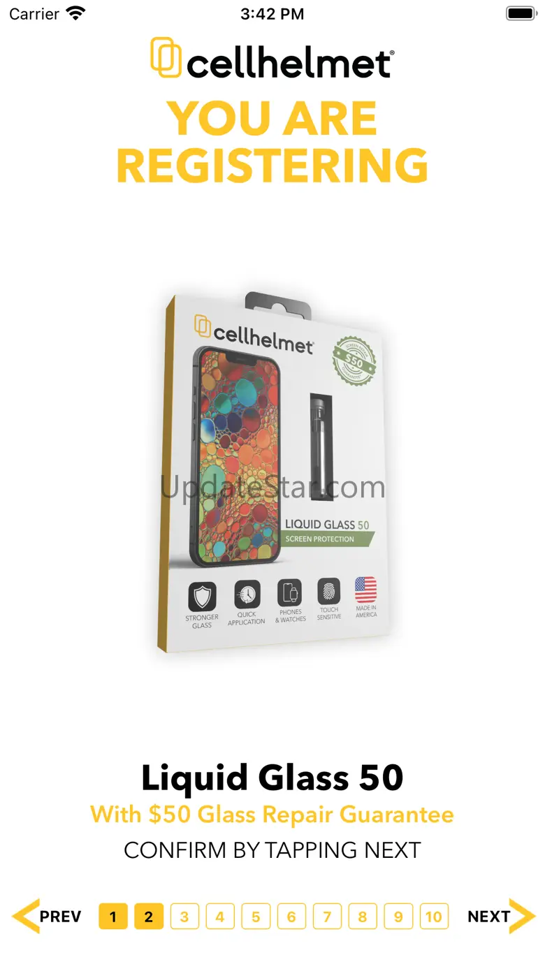 cellhelmet Registration 2.00