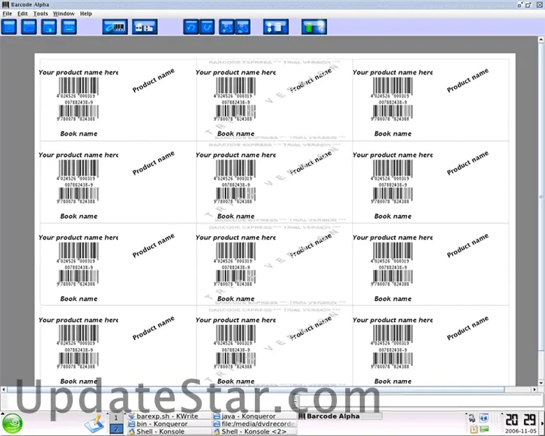 Barcode Alpha for Linux 1.1
