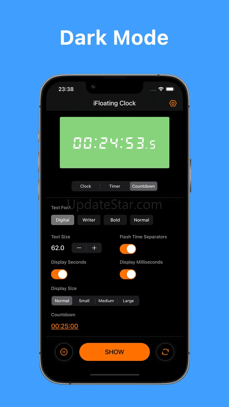 iFloating Clock - Realtime 1.0.9