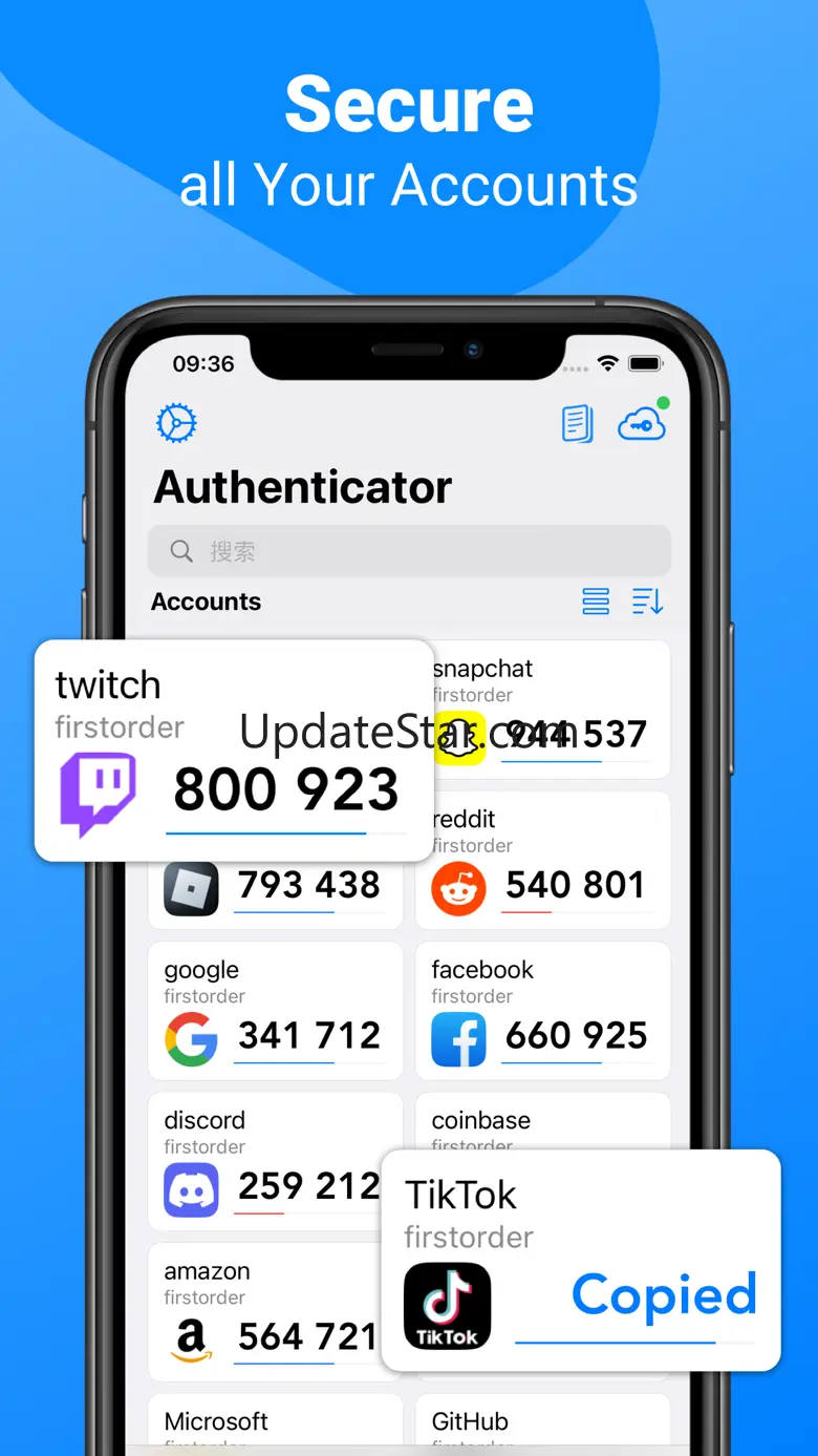 Authenticator App - FirstOrder 2.1.0