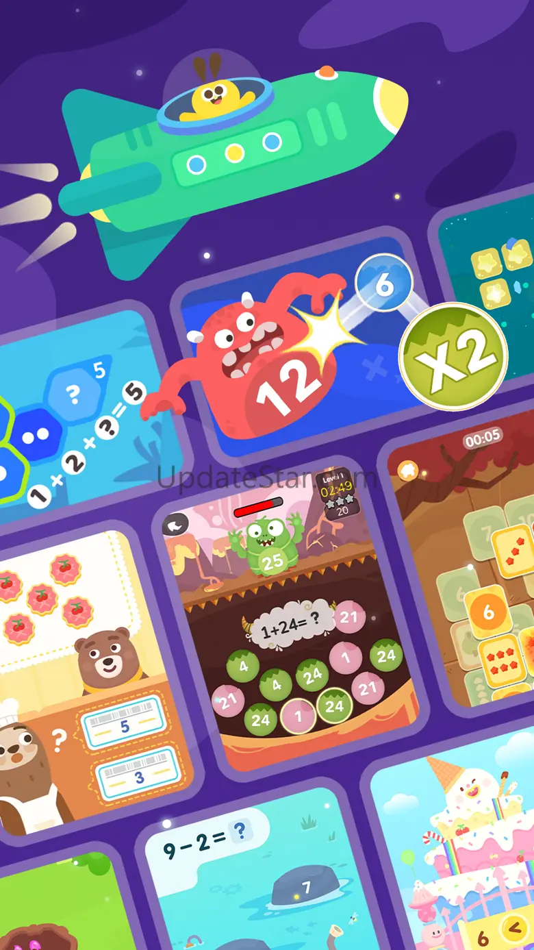 Ahaaa Math - PreK-5 Math Games 8.12.1