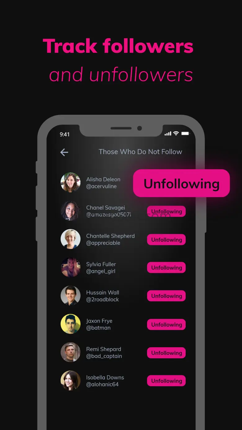 inReports - Followers analysis 4.4