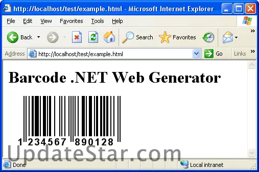 BarCode ASP.NET Web Control 1.5 1.6