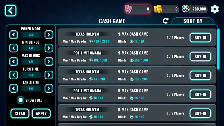 Sweep It Poker 1.1.9