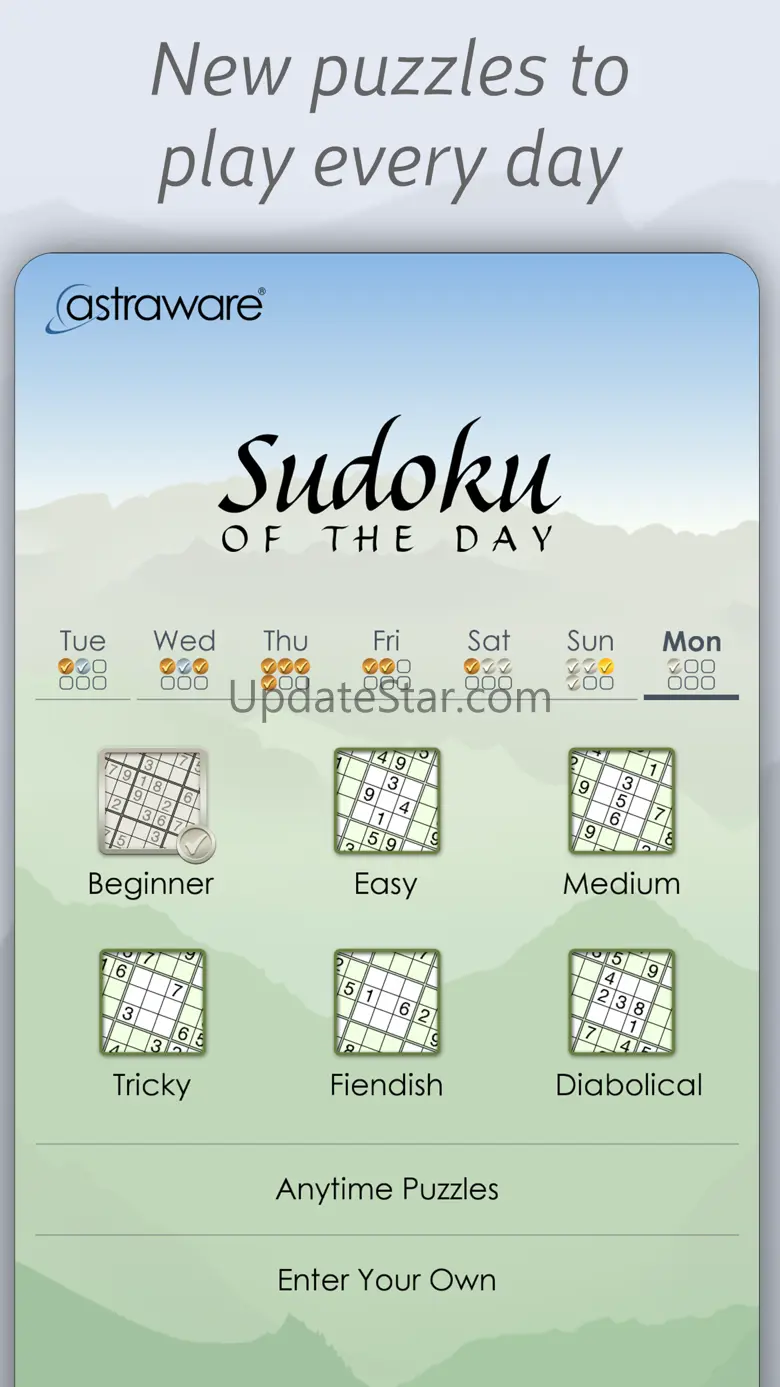 Sudoku of the Day 2 2.10.012