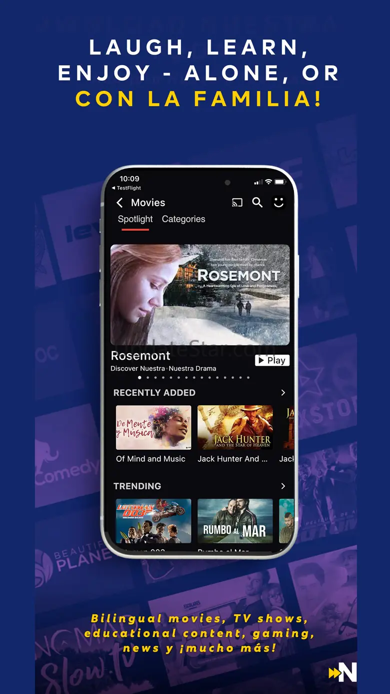 Nuestra.TV - Movies & Series 6.2