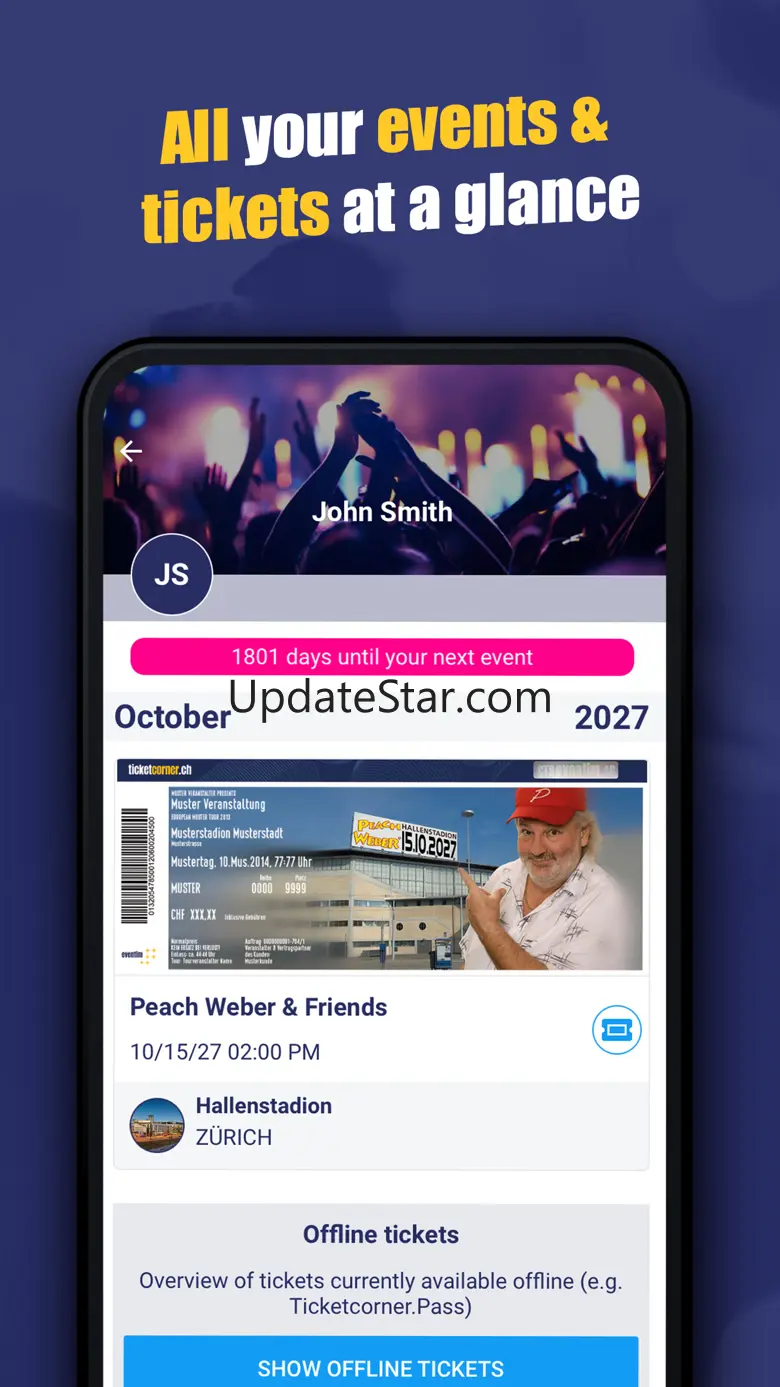 Ticketcorner - Event Tickets 4.38