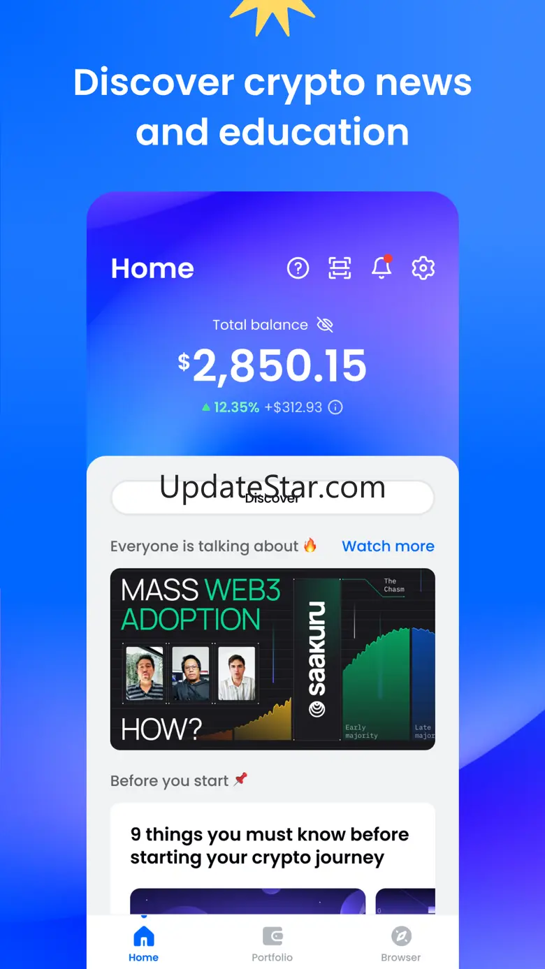 Saakuru: All-in-one Crypto App 5.8.0