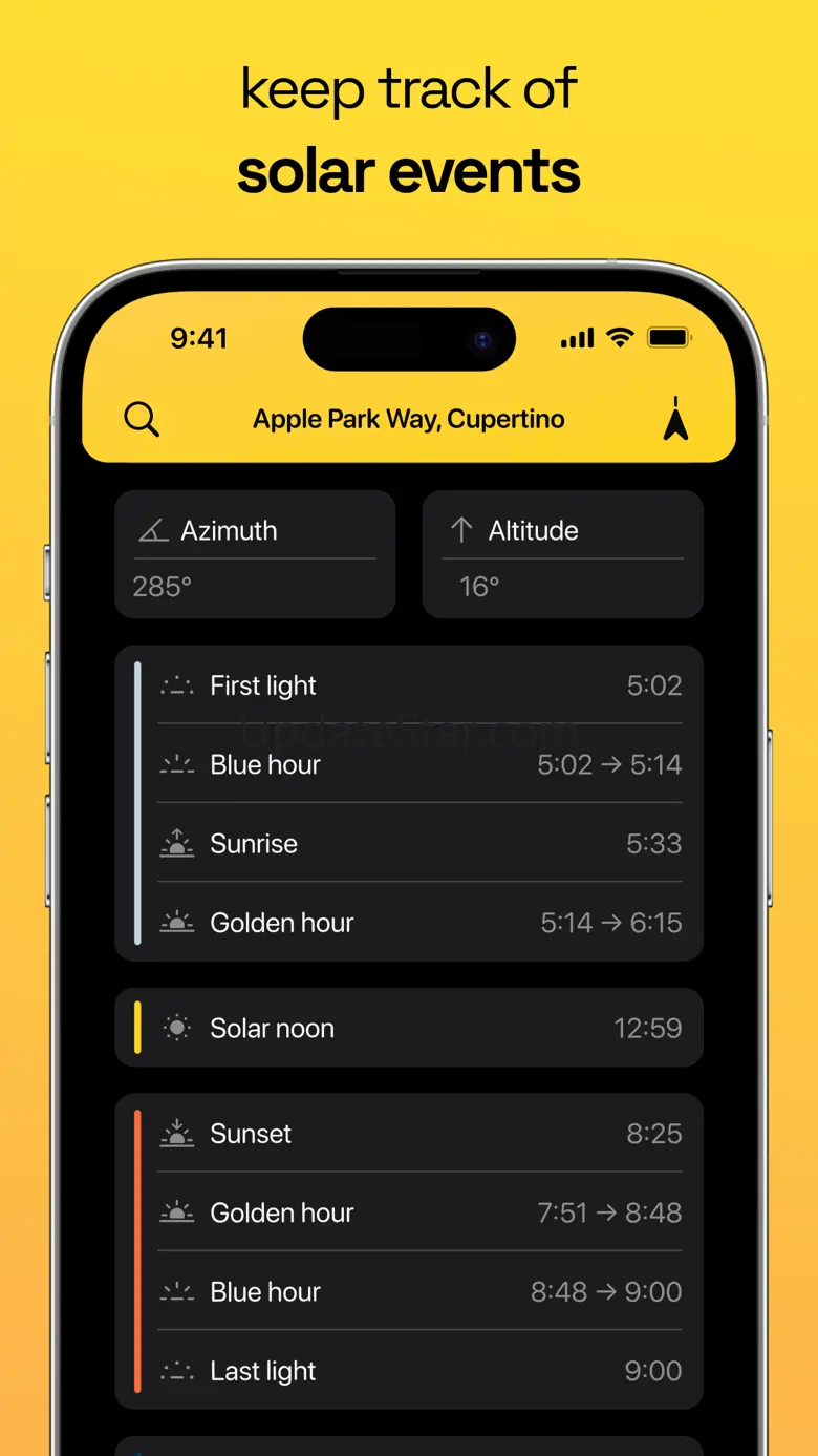 Sunlitt: Sun Position and Path 4.3.8
