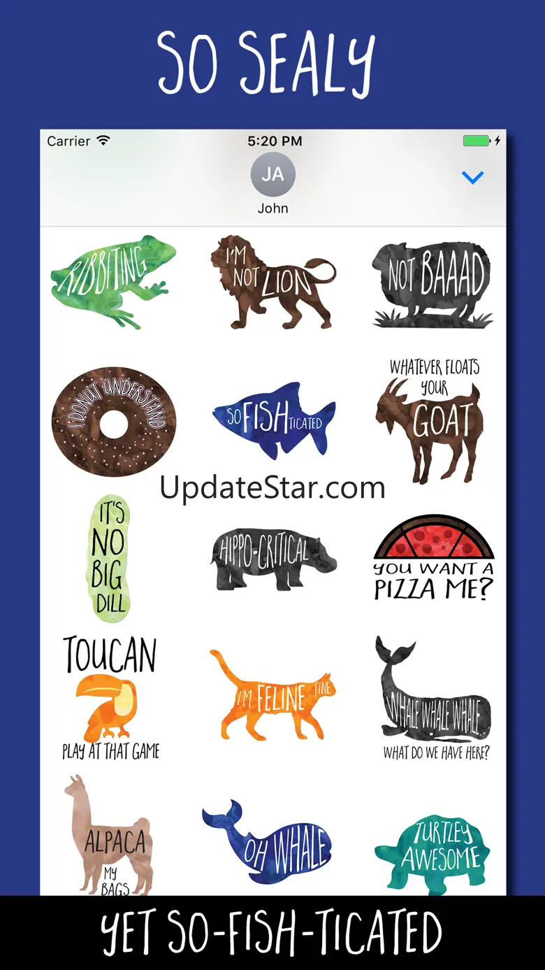 Sticky Puns - Punny stickers 5.2