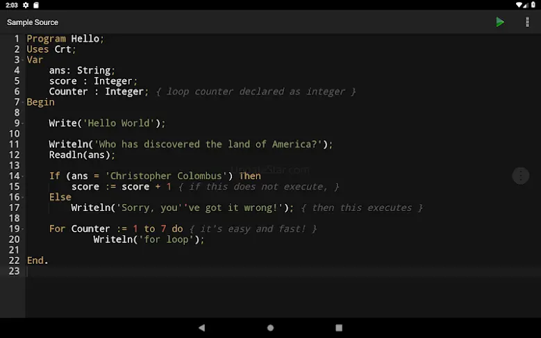 Pascal Programming Compiler 1.9.1