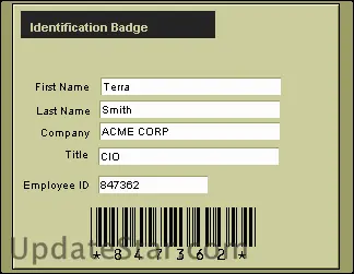 Barcode Plugin for FileMaker 7.1