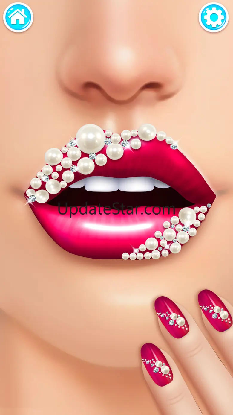 Satisfying DIY Lip Art Salon 0.0.3