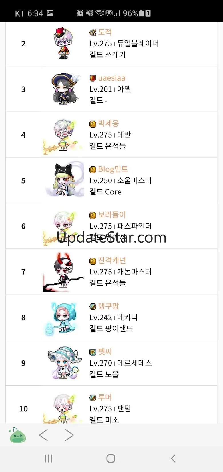 메이플지지 - 메이플 종합 통계