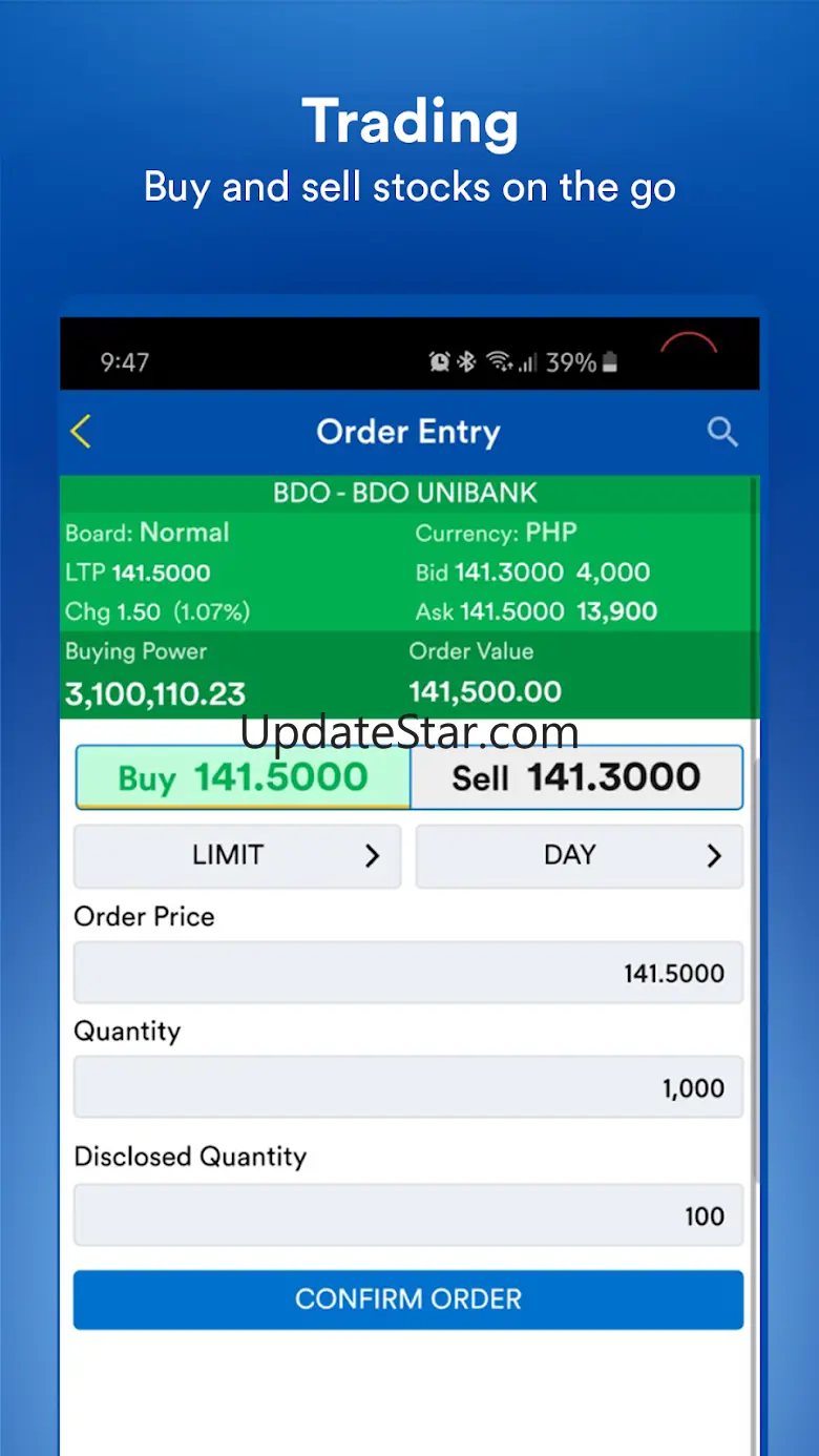 BDO Securities Mobile App 17.3.4