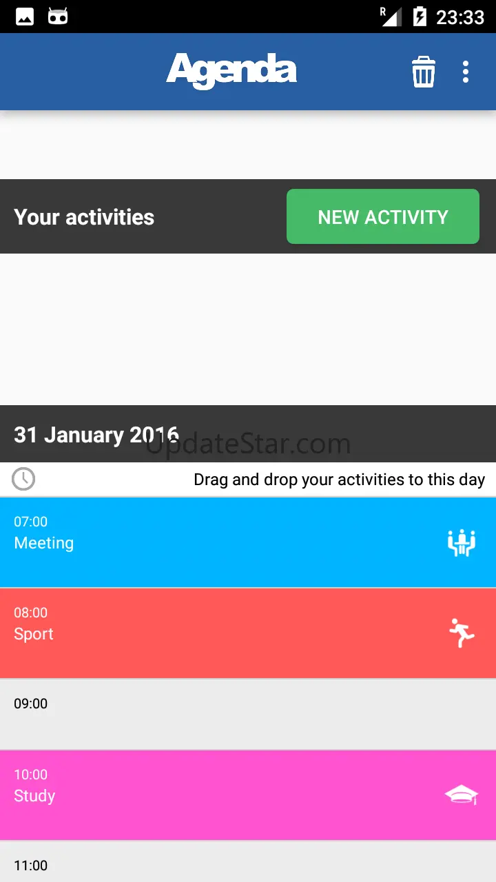 Agenda Planner Organizer