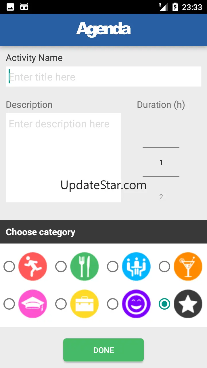 Agenda Planner Organizer