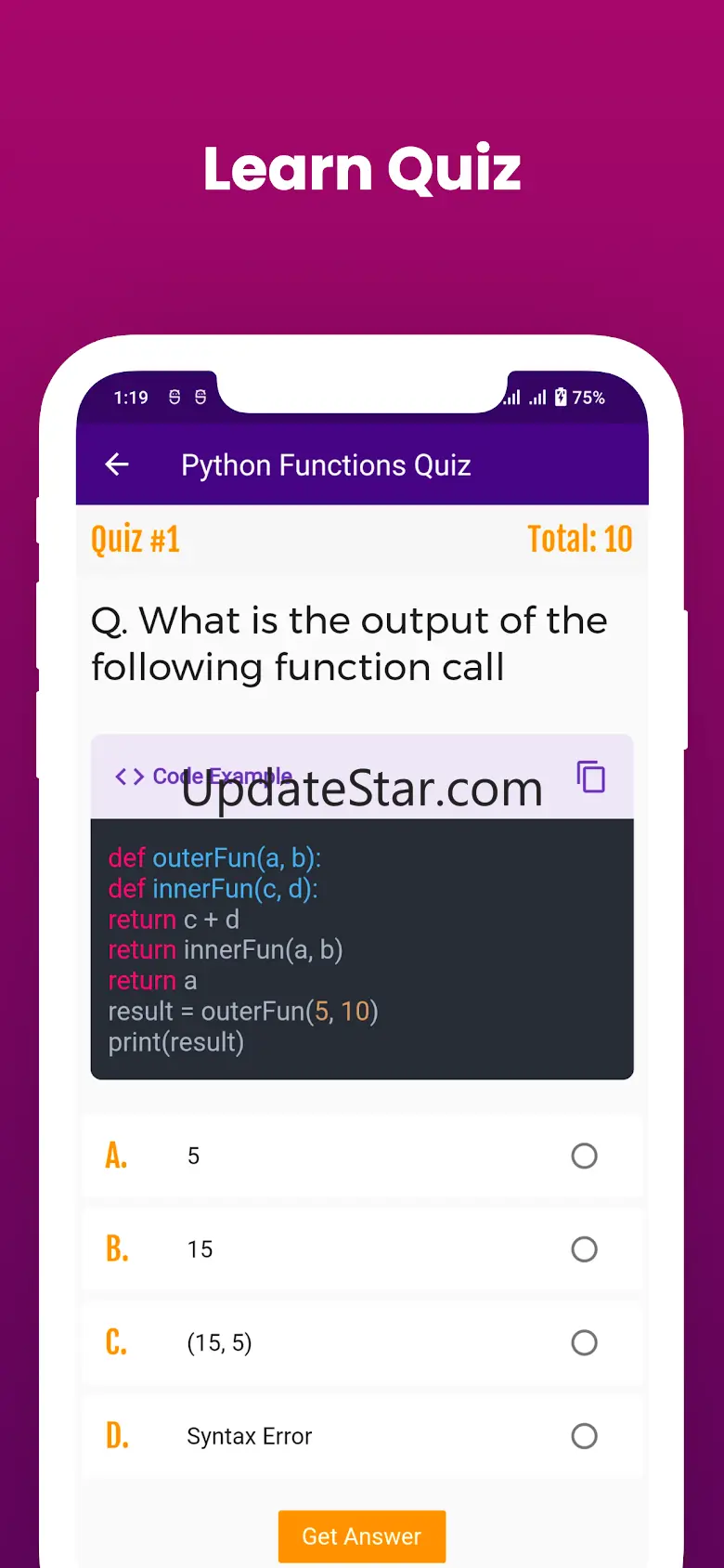 Learn Python Offline :PyBook 1.5.10