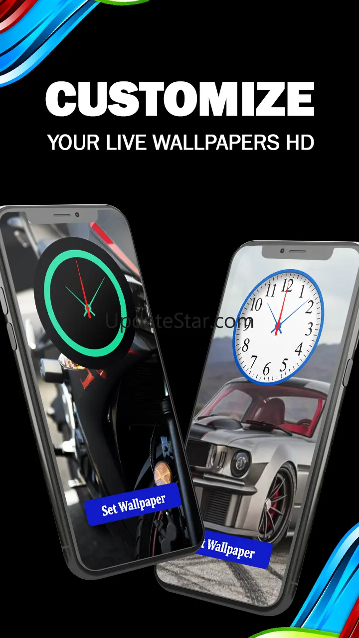 Smart Night Clock Wallpaper 5.0
