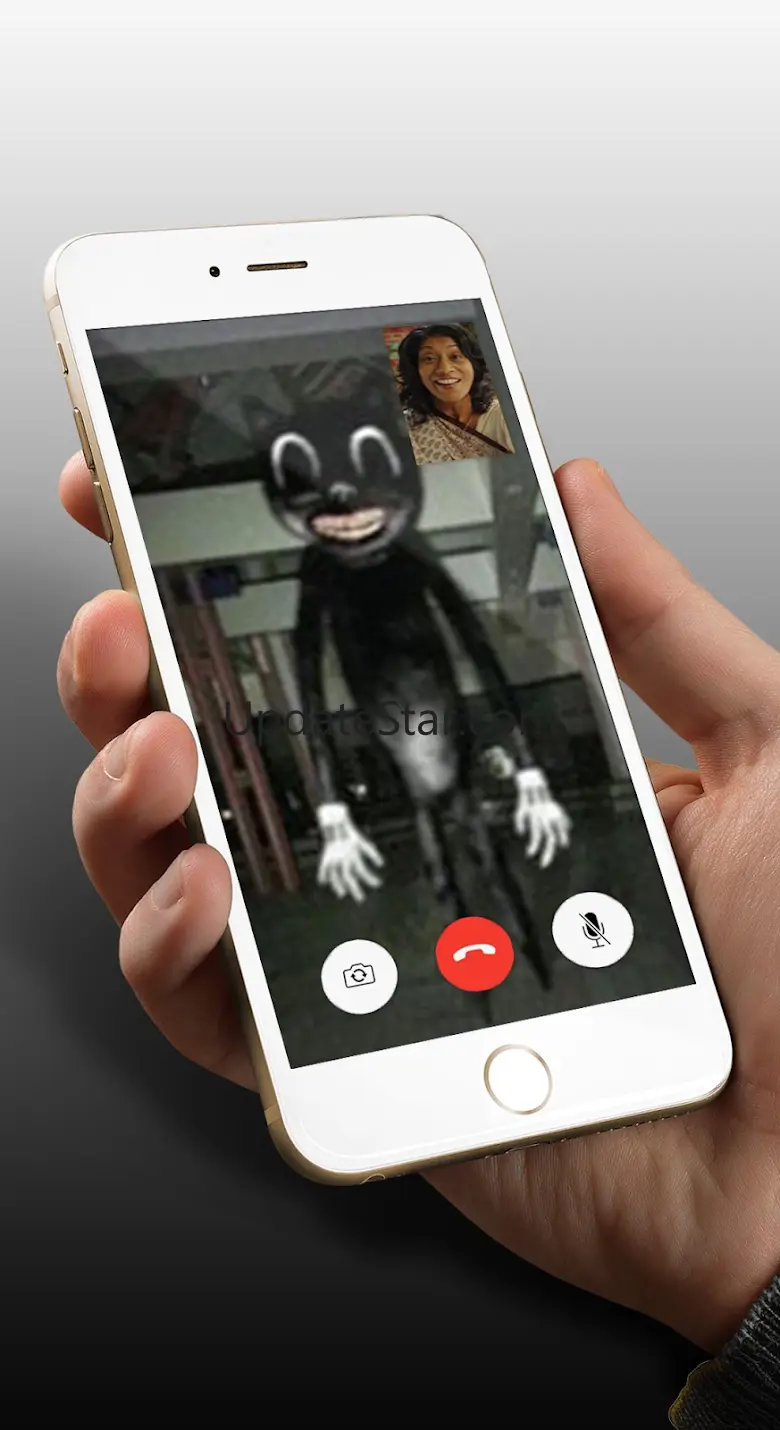 Cartoon Cat Fake Video Call