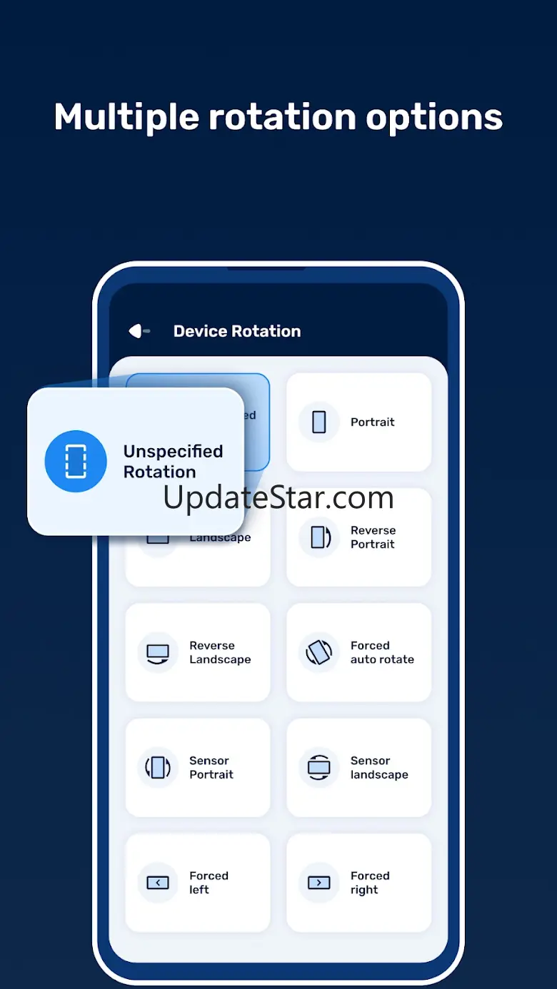 Custom Screen Rotation Control 1.0.4