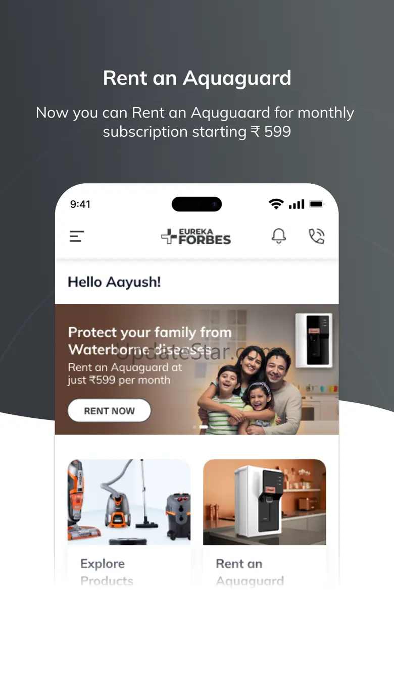 Eureka Forbes | Aquaguard 2.0.2