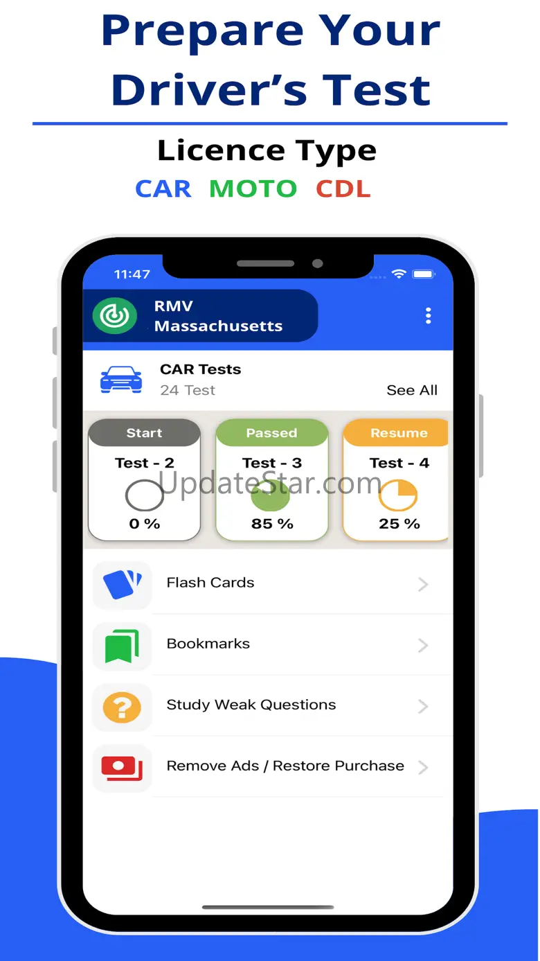 MA RMV Permit Test 2.0