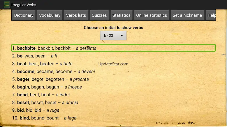 English Romanian Dictionary 7.0
