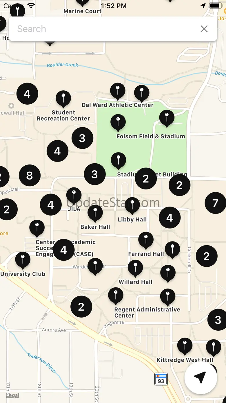 CU Boulder Campus Maps 1.3