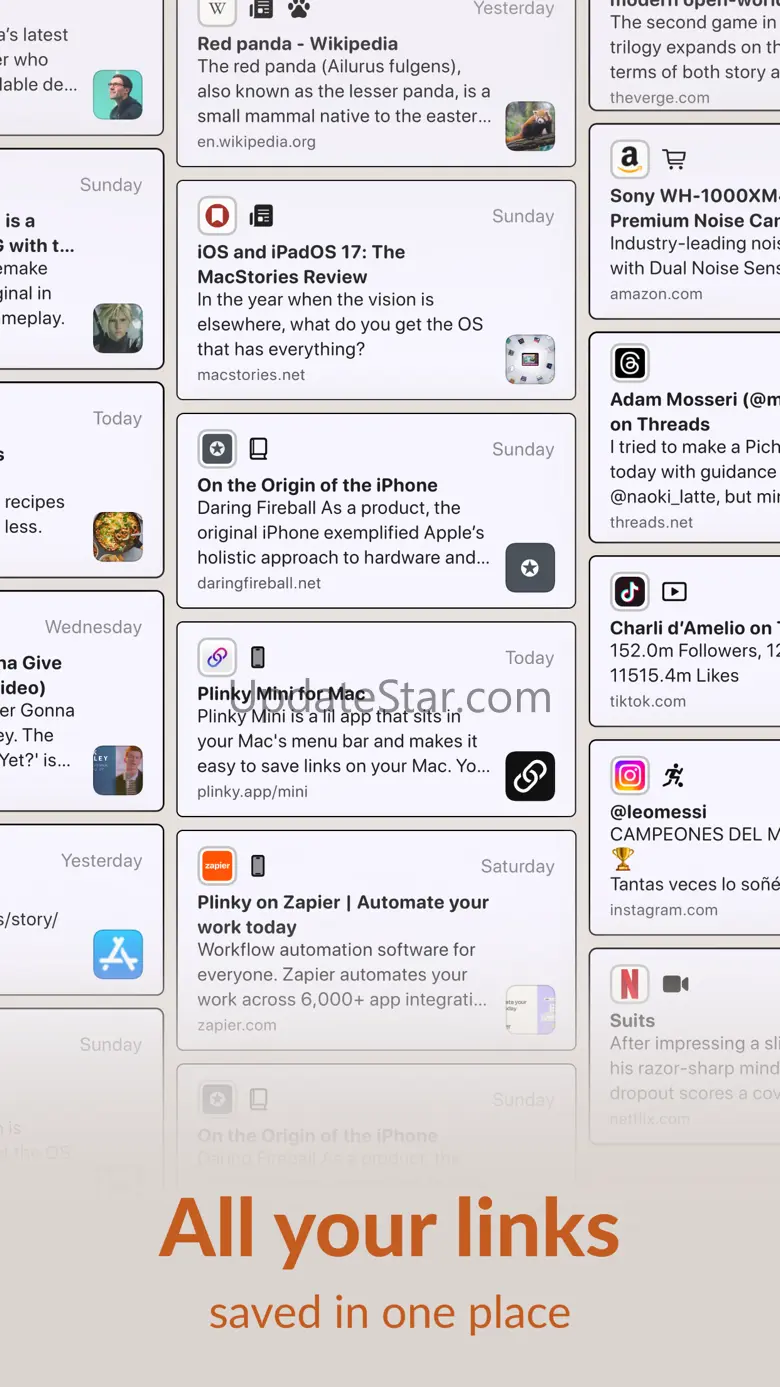 Plinky: Easily Save Links 1.0.11