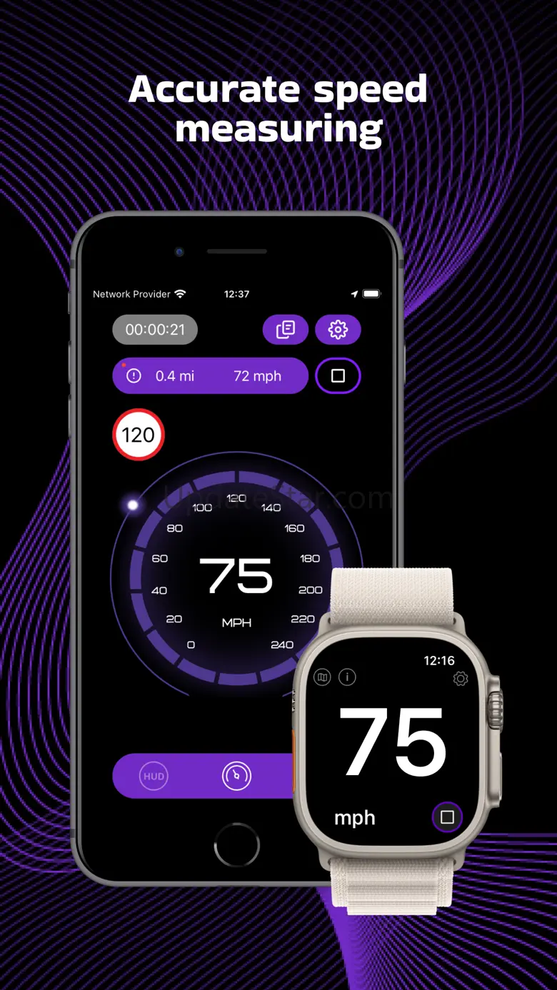 GPS Speedometer・Miles per hour 1.1.0