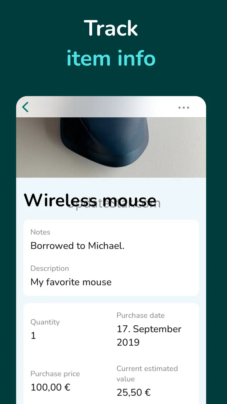 Home Inventory Itemlist 1.9.2